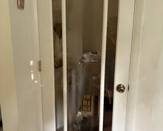 Interior glass beveled door