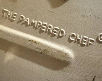 Collection of Pampered Chef cookware