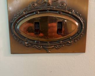 Vintage switch plates 