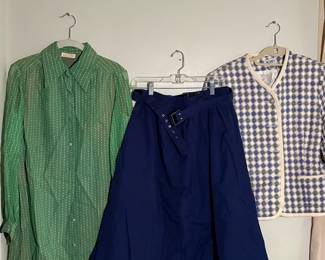 Vintage 80's clothes