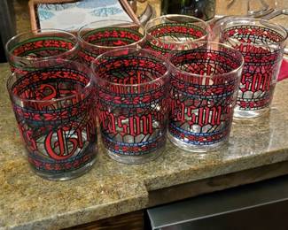 Christmas Cocktail Glasses