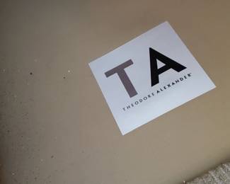 Tag on Theodore Alexander Sofa