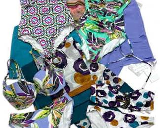 Maryan Mehlhorn Swimsuits, Bikinis, Matching Sarong Wraps NEW