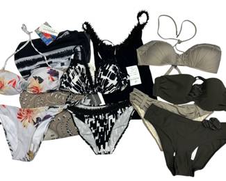 Aubade, Magistral, Prelude Swimsuits and CoverUps One w Swarovski Elements NEW