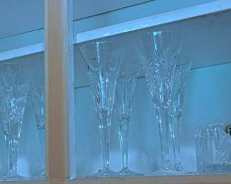 Waterford Millennium toasting flutes