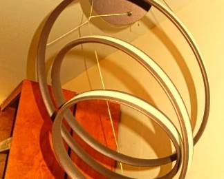 •	New in Box  -Vornado LED Pendant Ceiling Light - small /with original packaging. The larger unit is in a box underneath this fixture