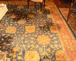 •	Pottery Barn 9x12 Wool rug 