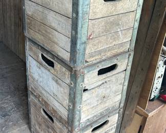 antique crates