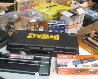 DeWALT seesaw with extra blades like new condition.