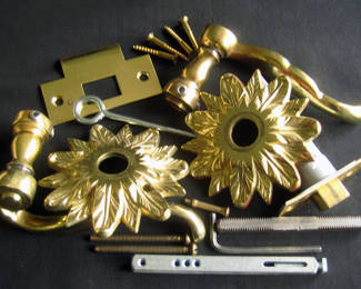 Solid Brass complete set.