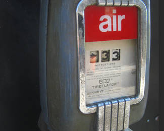Vintage ECO Tireflator Air Meter Wall mount Model 97