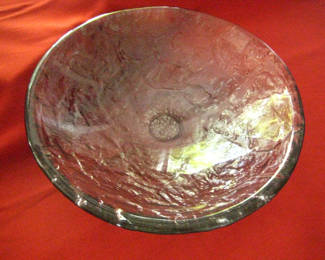 13" Oceana glass.