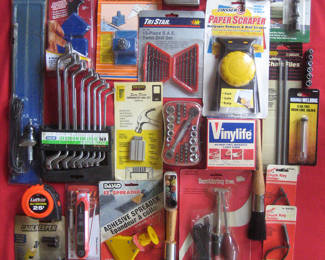 Misc. tools and gadgets all new.