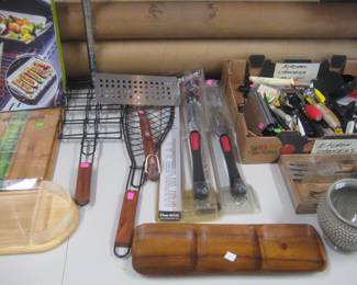 New Grilling utensils.