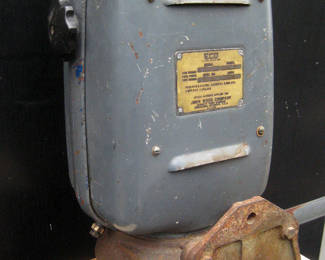 Salvaged from an old service station in its original working condition.