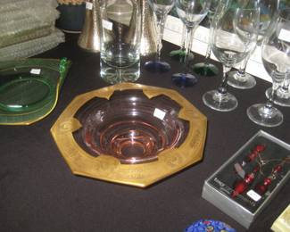 China & fine crystal.