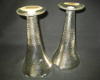 Art Deco art deco candlesticks.