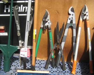 New yard & gardening tools.