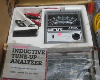 SUN Timing light & Suntune Tun-up analyzers all new in box.