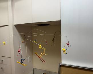 Kinetic Art "Skiers"