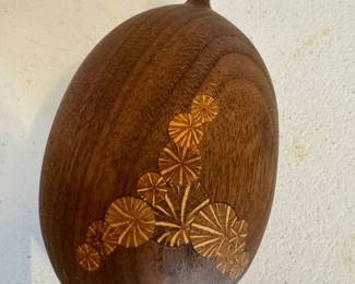 Roger Sloan Walnut Vase