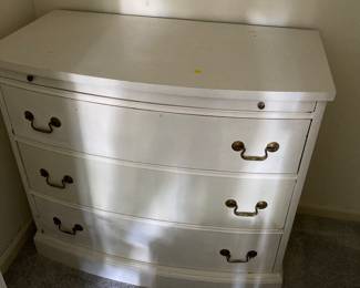 white dresser