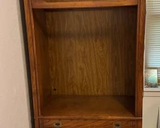 Lighted bookcase