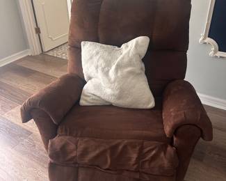 Microfiber rocking recliner (set of 2)