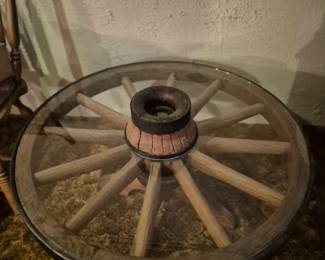 Wagon Wheel Coffee table