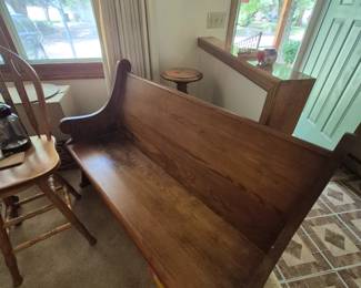 Church Pew. 4 feet approx 