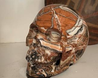 Agate skull