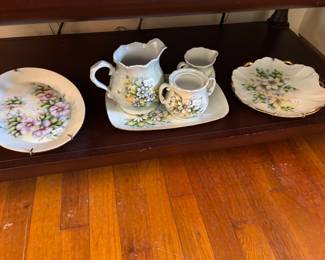 Decorative Plates and Ceramic Pitchers