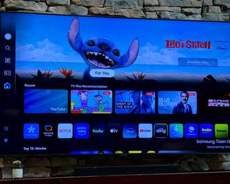 Samsung Television with Remote