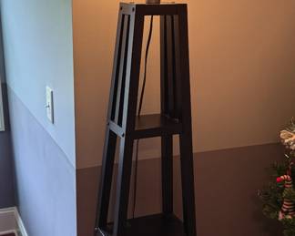 Floor Lamp with Display 