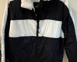 Hollister - Sherpa, Black and White Coat