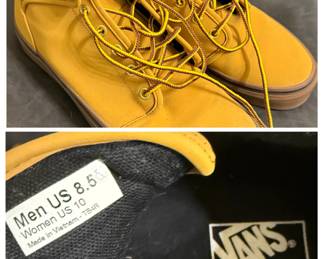 Vans 106 Mid - High Top Trainers - Tan