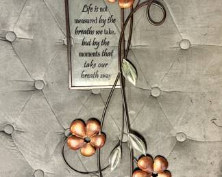 Metal Wall Art - Life is Not Measured by the Breaths We Take, but by the Moments That Take Our Breath Away