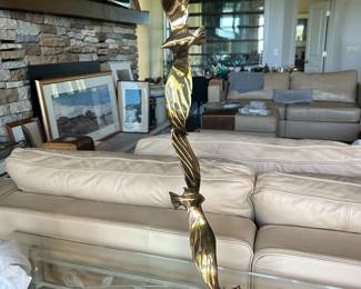 “Spiral” Sculpture by San Francisco Artist Terrie Bennett