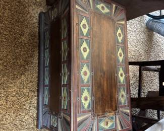 Wooded Trunk/ Quilt Chest