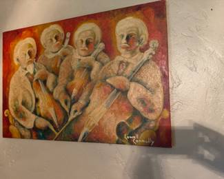 Lowell Connolly oil on canvas