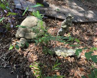 200 lb Concrete Turtle Yard Art