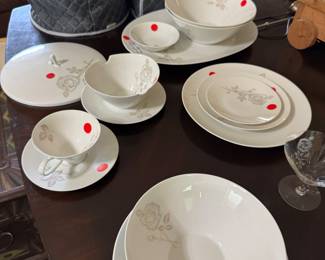 Rosenthal Classic Rose samples