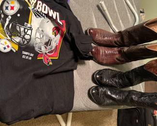 Custom Ostrich Boots, Snakeskin Boots