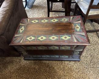 Wooded Trunk/ Quilt Chest
