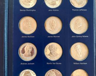 Franklin Mint Presidential Commemorative Medals