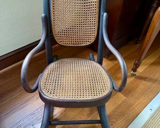 Child's bentwood rocker