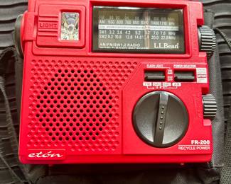 Vintage L.L. Bean radio