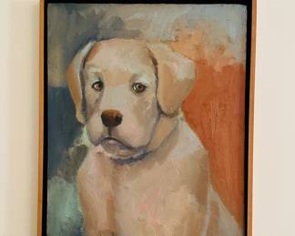 George A. Peterson oil on canvas