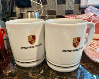 Porsche coffee mugs