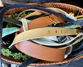 Ladies belts - Tory Burch, J McLaughlin, more